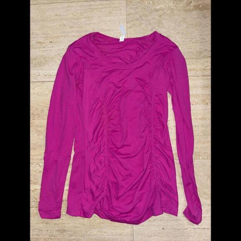 Women’s Work Sweat Play Loose Active Shirt Pink M